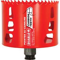 Wood & Metal Hole Saw, 3-1/2", 2-3/8" Depth of Cut, Carbide OSI Industrial Sales