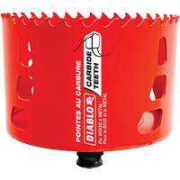 Wood & Metal Hole Saw, 4", 2-3/8" Depth of Cut, Carbide OSI Industrial Sales