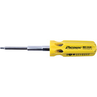 Hex-Calibre SAE Multi-Bit Screwdriver, Plastic Handle OSI Industrial Sales