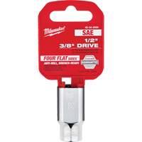 SAE Socket with Four Flat Sides, 3/8", 1/2" Drive, 6 Points OSI Industrial Sales