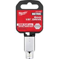 Metric Socket with Four Flat Sides, 8 mm, 1/2" Drive, 6 Points OSI Industrial Sales