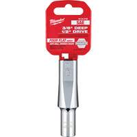 SAE Socket with Four Flat Sides, 3/8", 1/2" Drive, 6 Points, Deep OSI Industrial Sales