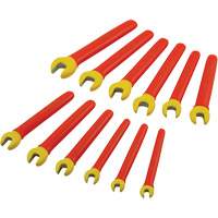 Insulated Metric Open End Wrench Set, 1000 V, 12 Pcs OSI Industrial Sales