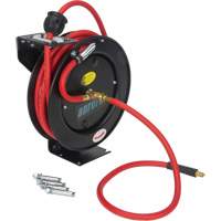 Hose Reel, Air/Water, 3/8" x 25', Single Hose, 300 psi OSI Industrial Sales
