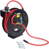 Hose Reel, Air/Water, 1/2" x 50', Single Hose, 300 psi OSI Industrial Sales