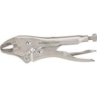 Locking Pliers with Wire Cutter, 5" Length, Curved Jaw OSI Industrial Sales