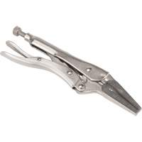 Locking Pliers with Wire Cutter, 6-1/2" Length, Long Nose OSI Industrial Sales