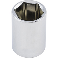 Douille chrom&eacute;e ordinaire, 1/2", Prise 3/8", 6 pans OSI Industrial Sales