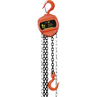 VCH Series Chain Hoist, 10' Lift, 2200 lbs. (1 tons) Capacity, Heat-Treated Alloy Steel Chain OSI Industrial Sales