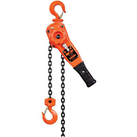KLP Series Lever Chain Hoist, 5' Lift, 3000 lbs. (1.5 tons) Capacity OSI Industrial Sales