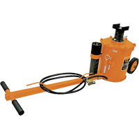 Cric pneumatique pour usage intensif, Capacit&eacute; de 10 tonne(s), 18" - 52" h OSI Industrial Sales