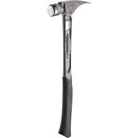 TIBONE Smooth Titanium Framing Hammer, 15 oz., Solid Steel Handle, 17-17/50" L OSI Industrial Sales