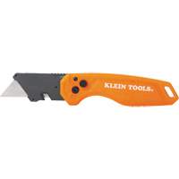Folding Utility Knife, 1" Blade, Steel Blade, Plastic Handle OSI Industrial Sales