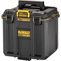 Boîte &agrave; outils compacte et profonde ToughSystem 2.0, 10" x 15-7/20" x 13-4/5", Noir/Jaune OSI Industrial Sales
