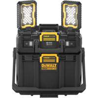 Baladeuse ajustable ToughSystem 2.0 avec rangement, 16" x 11" x 14", Noir/Jaune OSI Industrial Sales