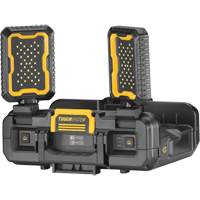 Baladeuse ajustable ToughSystem 2.0 avec rangement, 16" x 11" x 14", Noir/Jaune OSI Industrial Sales