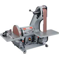 Belt & Disc Sander, 1" W x 42" L/2" W x 42" L Belt, 8" Disk OSI Industrial Sales