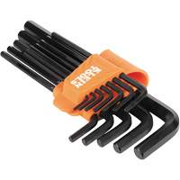 L-Style Long Hex Key Set, 12 Pcs., Imperial OSI Industrial Sales