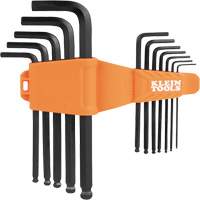 L-Style Ball-End Hex Key Wrench Set, 12 Pcs., Imperial OSI Industrial Sales