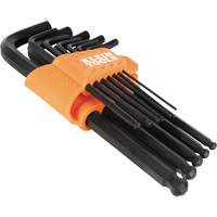 L-Style Ball-End Hex Key Wrench Set, 12 Pcs., Imperial OSI Industrial Sales