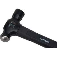Ball Pein Hammer, 24 oz. Head Weight, Plain Face, Fibreglass Handle OSI Industrial Sales