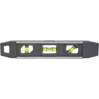 Niveau torpille, 9" lo, Aluminium, 3 fioles, Magn&eacute;tique OSI Industrial Sales