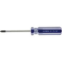 Tournevis Philips bleu transparent avec bandes, #1, Prise Plastique OSI Industrial Sales