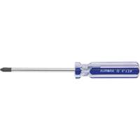 Tournevis Philips bleu transparent avec bandes, #2, Prise Plastique OSI Industrial Sales