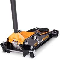 Low Profile Floor Jack, 3.5 Ton(s) Capacity, 3-3/4" Lowered, 21-3/4" Raised, Manual Hydraulic OSI Industrial Sales
