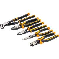 PITBULL Cushion Grip Pliers Set in Foam Storage Tray, 5 Pieces OSI Industrial Sales