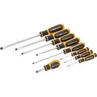 Slotted Dual Material Screwdriver Set in Foam Storage Tray, 9 Pcs. OSI Industrial Sales