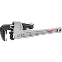 K9 Jaw Pipe Wrench, 2-3/8" Jaw Capacity, 14" Long, Powder Coated Finish, Non-Ergonomic Handle OSI Industrial Sales