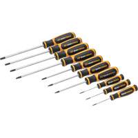 Torx&reg; Dual Material Screwdriver Set in Foam Storage Tray, 10 Pcs. OSI Industrial Sales