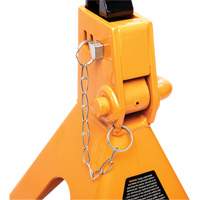 Ratcheting Jack Stand, Locking Pin, 3 tons Capacity, 11-3/4" - 17-1/2" H OSI Industrial Sales