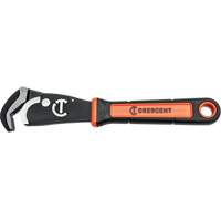 Self-Adjusting Dual Material Pipe Wrench, 1-1/2" Jaw Capacity, 12" Long, Black Oxide Finish, Cushion Handle OSI Industrial Sales