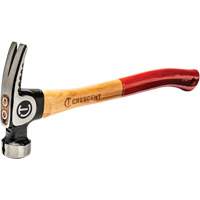 Milled-Face Framing Hammer, 22 oz., Wood Handle, 18" L OSI Industrial Sales