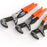 Z2 K9 Straight Jaw Dipped Handle Tongue & Groove Plier Set, 3 Pieces OSI Industrial Sales