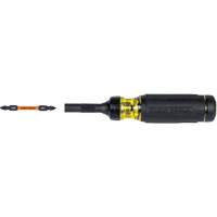15-in-1 Ratcheting Impact-Rated Multi-Bit Torsion Zone Screwdriver, 9-1/2" L, Cushion Grip Handle OSI Industrial Sales
