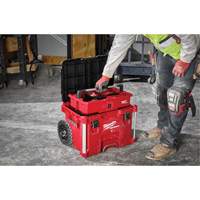 Boîte &agrave; outils sur roues PACKOUT, 18" x 22" x 19-1/2", Noir/Rouge OSI Industrial Sales