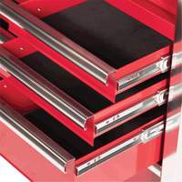 PRC4211 Pro Series Roller Cabinet, 11 Drawers, 42" W x 18" D x Red OSI Industrial Sales