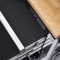 HDRC5212 HD Series Roller Cabinet, 12 Drawers, 51-1/4" W x 21" D x 40-3/10" H, Black OSI Industrial Sales