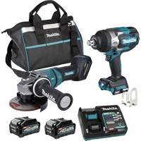 XGT Brushless 2-Tool Combo Kit, Lithium-Ion, 40 V OSI Industrial Sales