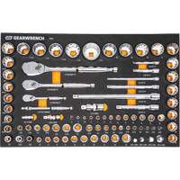 Mechanics Tool Set in Modular Foam Trays with Storage Unit, 194 Pieces OSI Industrial Sales