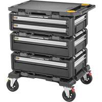 Poste de travail modulaire 5-en-1 TOUGHSYSTEM 2.0 DXL, 34" x 25-4/5" x 39", Noir/Jaune OSI Industrial Sales