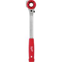 Lineman's High-Leverage Ratcheting Wrench with Milled Strike Face, 3/4"/1"/1-1/8" Drive, Ergonomic Handle OSI Industrial Sales