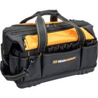 Professional 20" Tool Bag, Nylon, 33 Pockets, Black/Orange OSI Industrial Sales