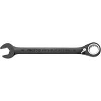 Metric Spline Combination Reversible Ratcheting Wrench, Black/Chrome Finish OSI Industrial Sales