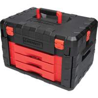 1/4", 3/8" & 1/2" Mechanics Hand Tool Set with 3-Drawer Storage Case OSI Industrial Sales