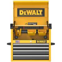 Coffre &agrave; outils robuste, 26" la, 4 tiroirs, Jaune OSI Industrial Sales