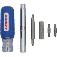 9-in-1 Multi-Bit Screwdriver, Textured Handle OSI Industrial Sales